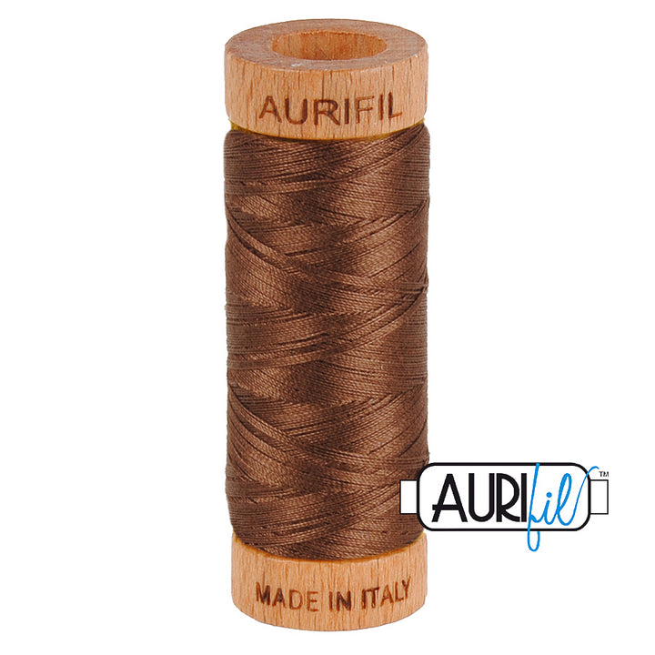 #1285 Medium Bark Aurifil Cotton Thread