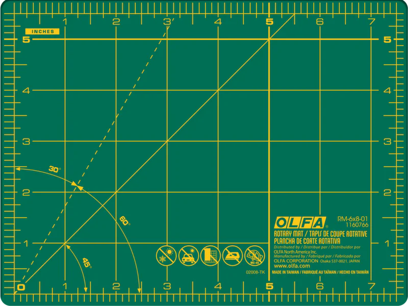 Olfa Cutting Mat - 6" x 8"