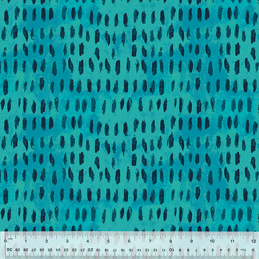 Bright World - Strokes - Aqua 53491-2