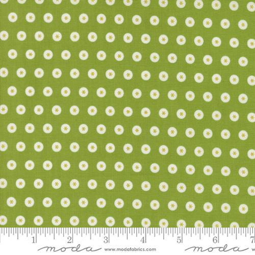 Raspberry Summer - Dots, Fresh Grass - 37692-18