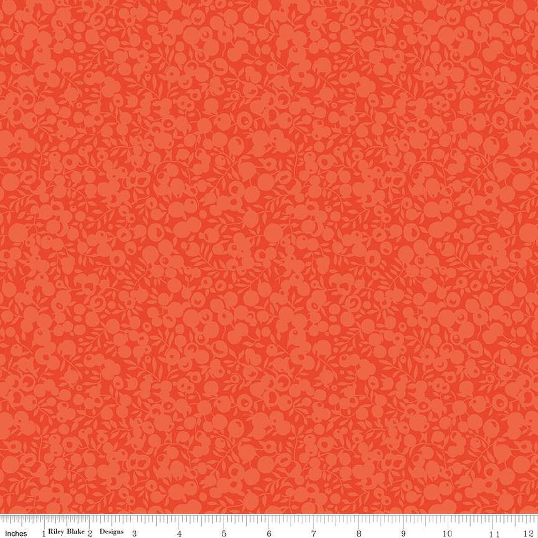 The Wiltshire Shadow - Watermelon Red - 01666513A - Liberty Fabrics