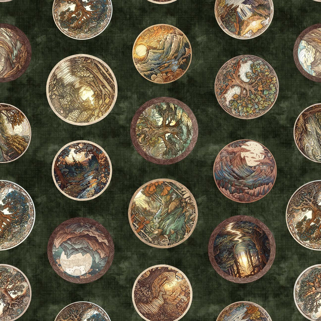Enchanted Forest - Landscape Circles, Forest - 30467-F