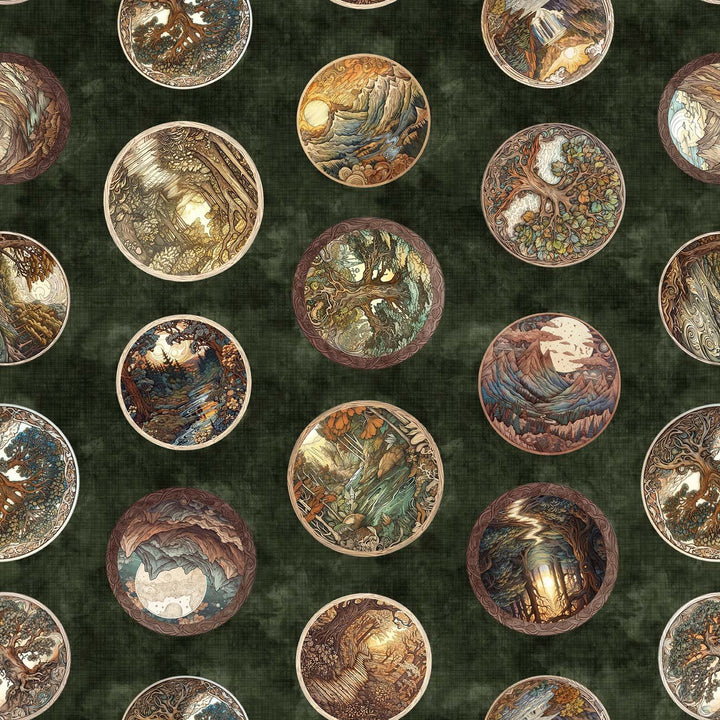 Enchanted Forest - Landscape Circles, Forest - 30467-F