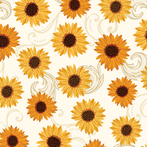 Gather Together - Sunflower Dance, Cream - 14463-07