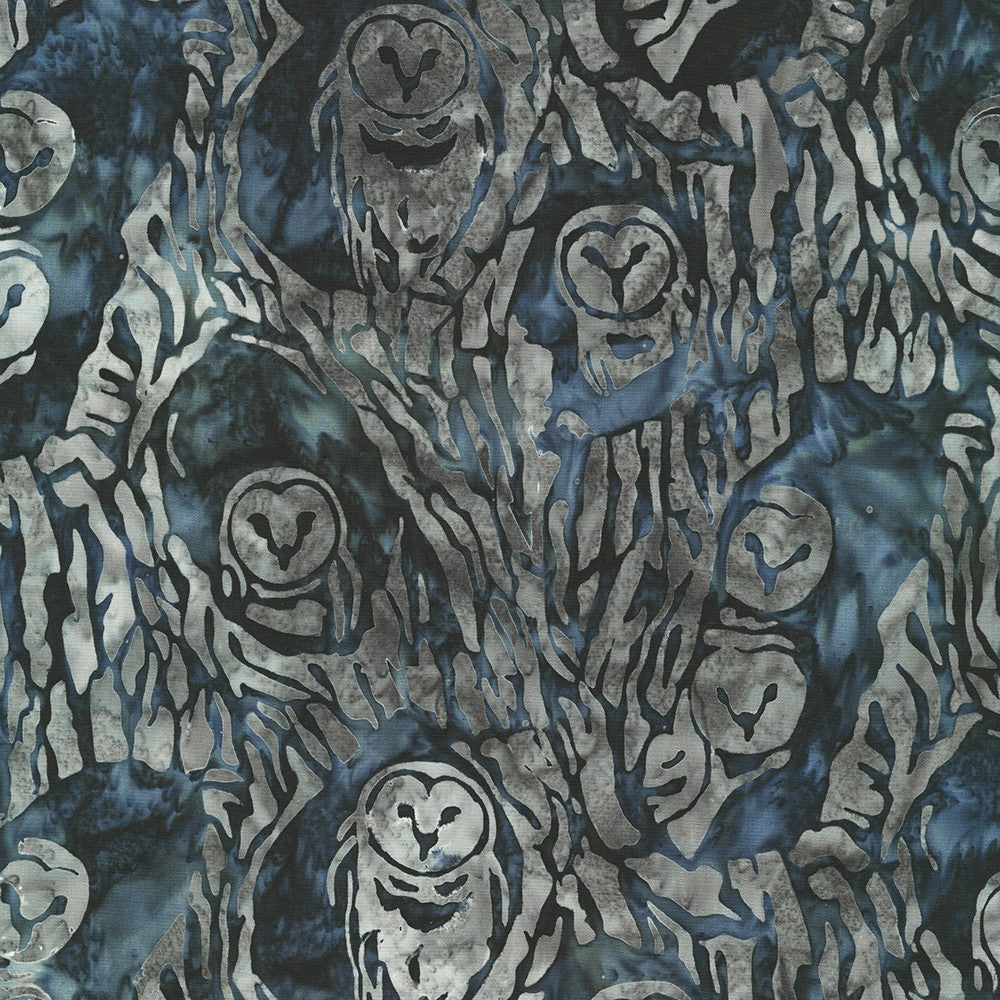 Midnight Owls - Eerie - SRK-22842-283 - Artisan Batiks
