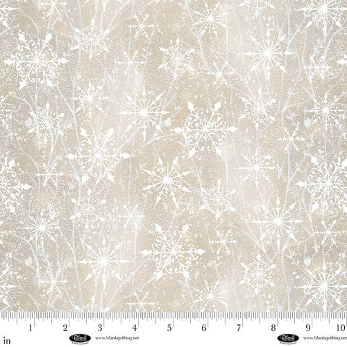 A Purr-Fect Holiday Season - Snowflake Toss, Sand - 4063-44