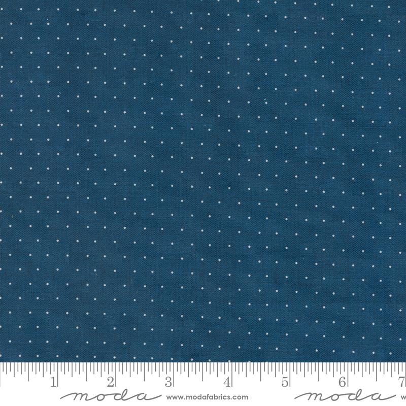 Lydias Lace - Pin Dot, Indigo - 31690-15
