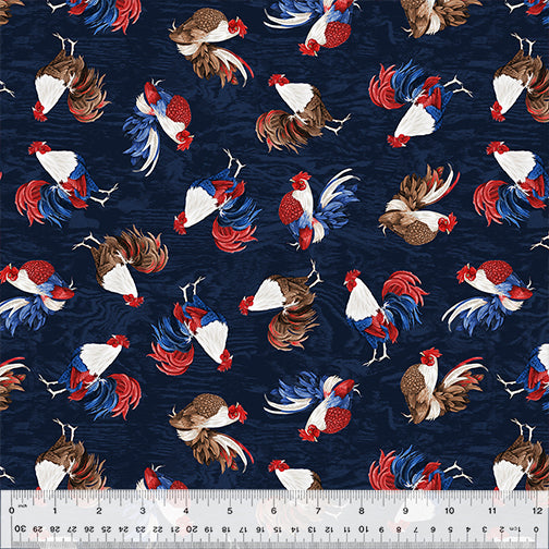 Free Range - Roosters Navy - 53596-1
