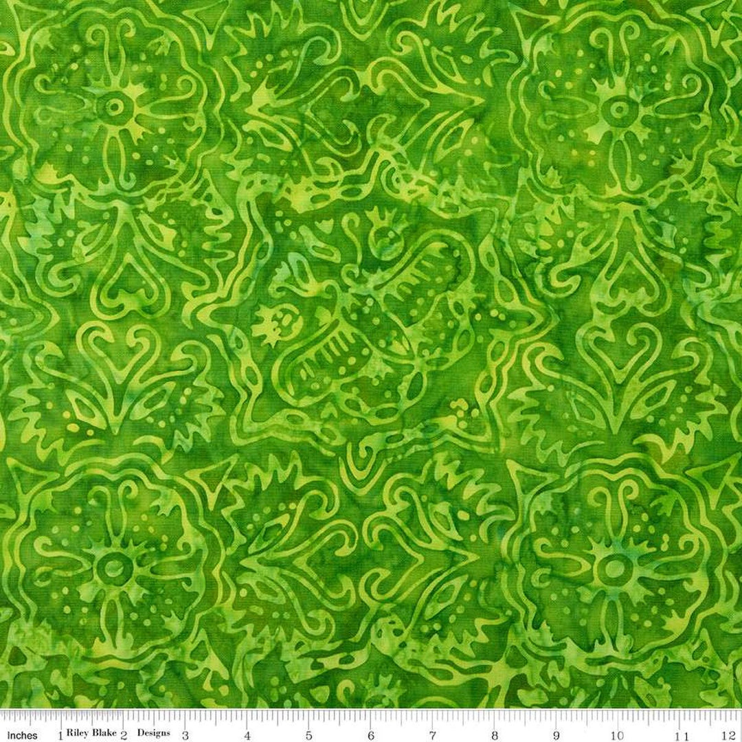 Elementals - Rainbow Brights, Green Apple - BT21700-314 - Expressions Batiks