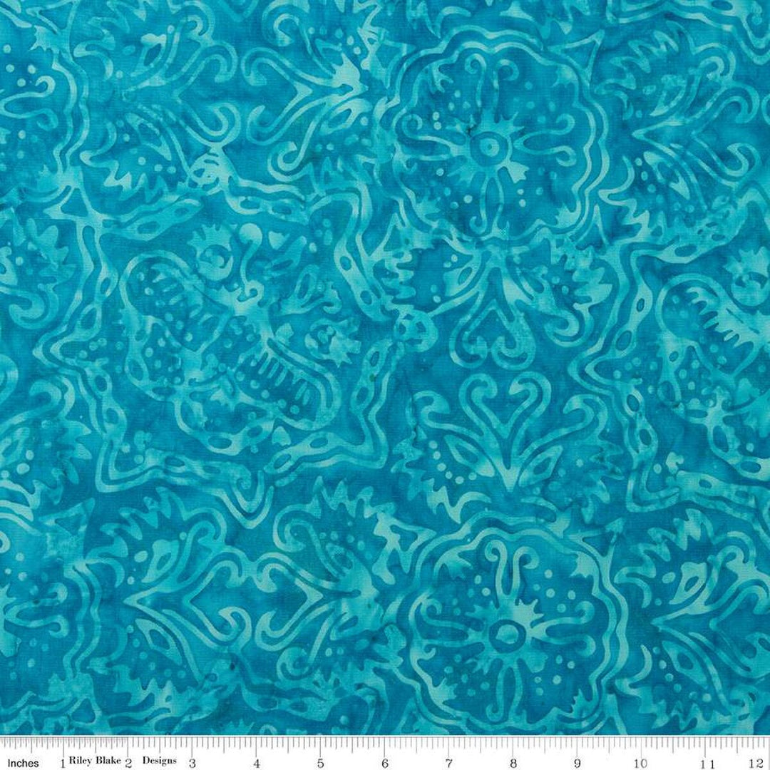 Elementals - Rainbow Brights, Blueprint Matte - BT21700-293 - Expressions Batiks