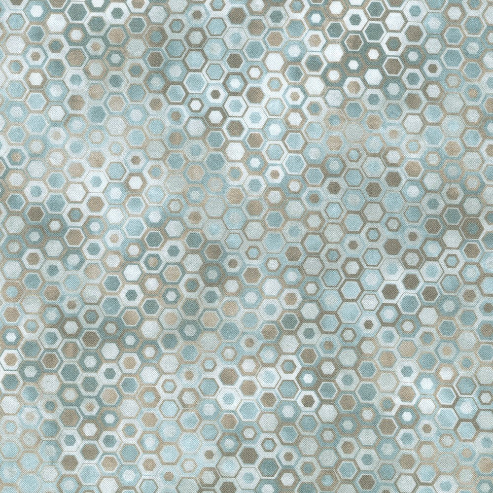 Phantasma - Textured Hexagons, Cobblestone - SRKD-22694-344- COBBLESTONE