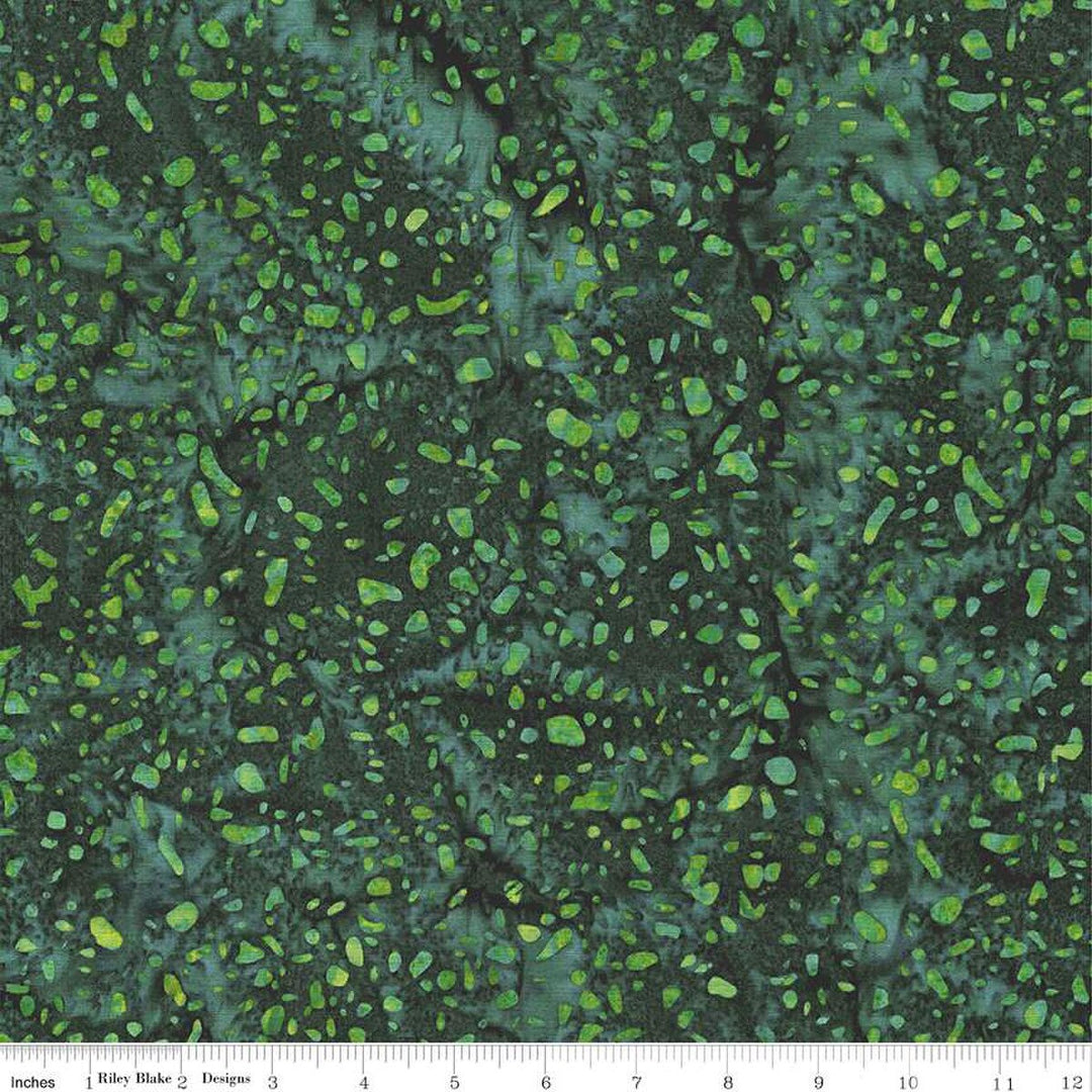 Elementals - Terrazzo, Forest Green - BT21800-319 - Expressions Batiks