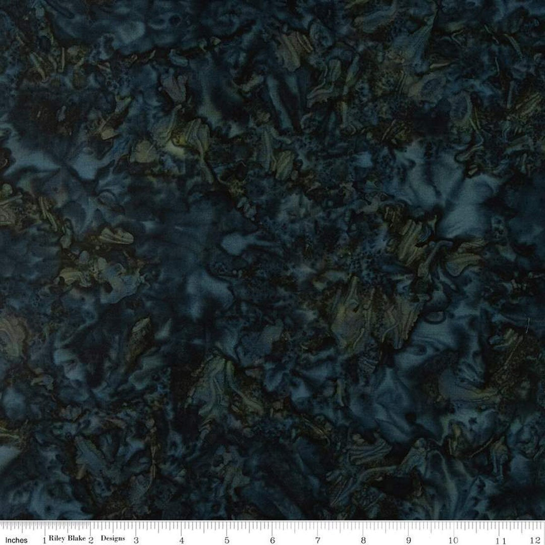Elementals - Color Play Mottled, Rainstorm - BT21500-308 - Expressions Batiks