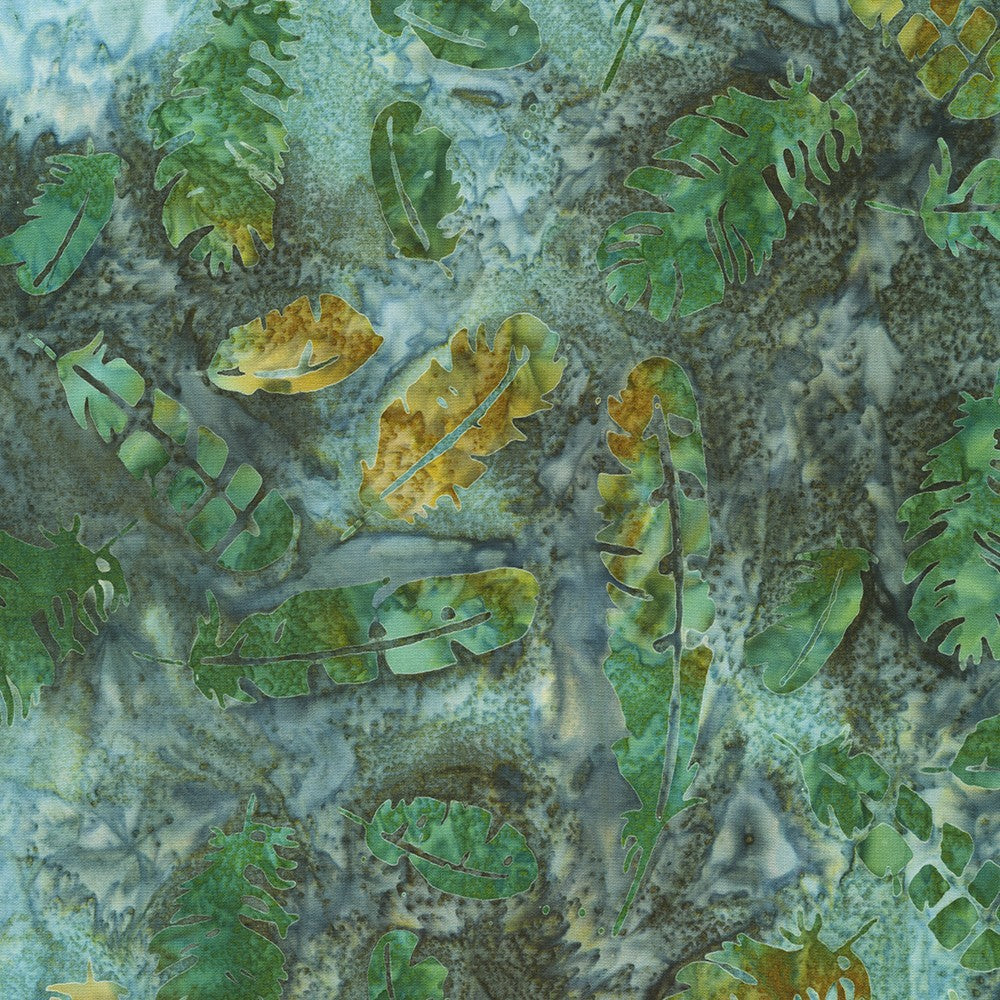 Midnight Owls - Balsam - SRK-22843-476 - Artisan Batiks