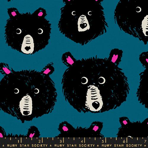 Teddy And The Bear - Canvas Bears, Thunder - RS2110-17L