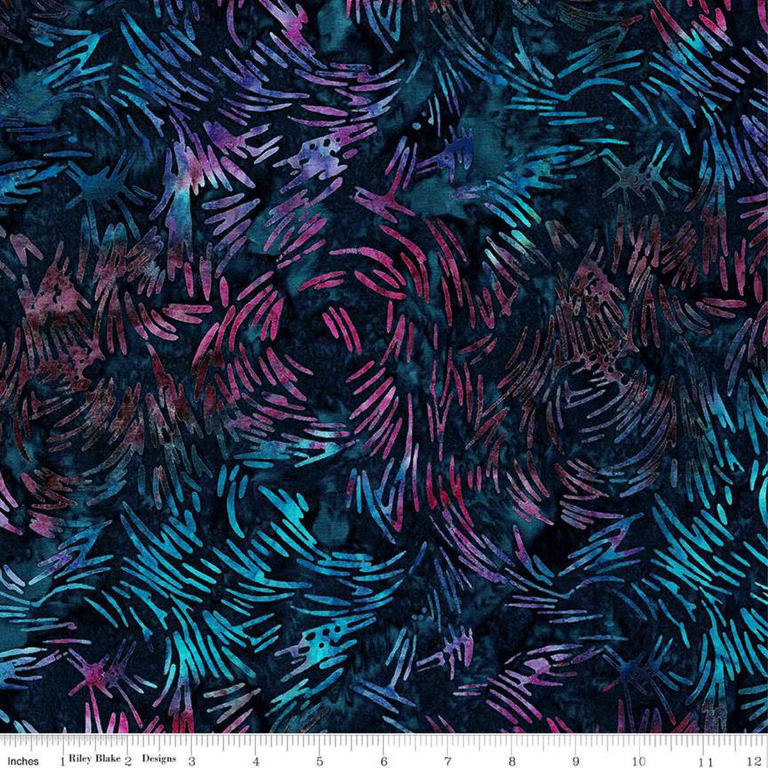 A Nod To Mod - Dark Skies - BT23063-307 - Expressions Batiks