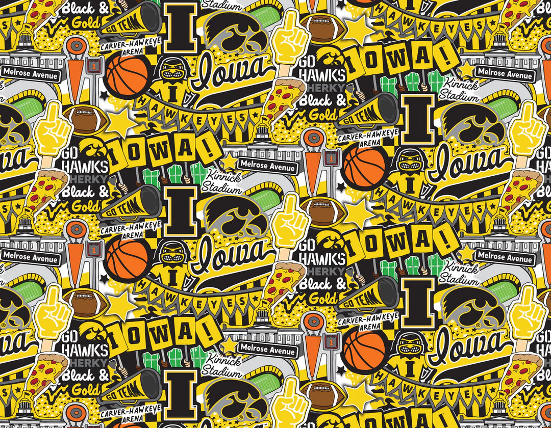College-NCAA - Doodle, University of Iowa - IA-2001