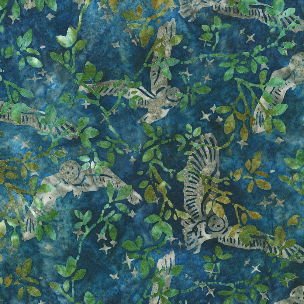 Midnight Owls - Evening - SRK-22841-80 - Artisan Batiks