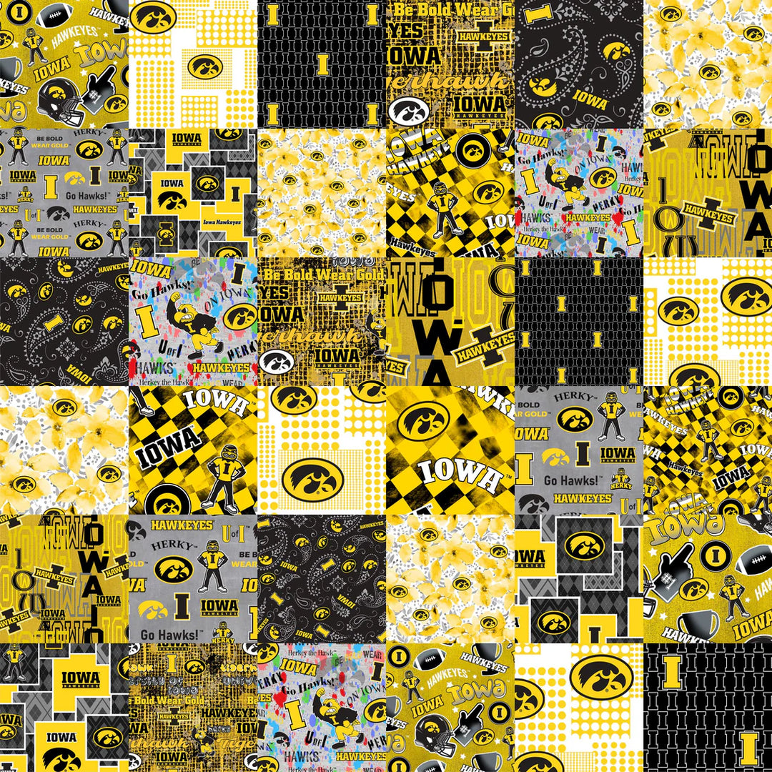 College-NCAA - Cheater Quilt, University of Iowa - IA-1363