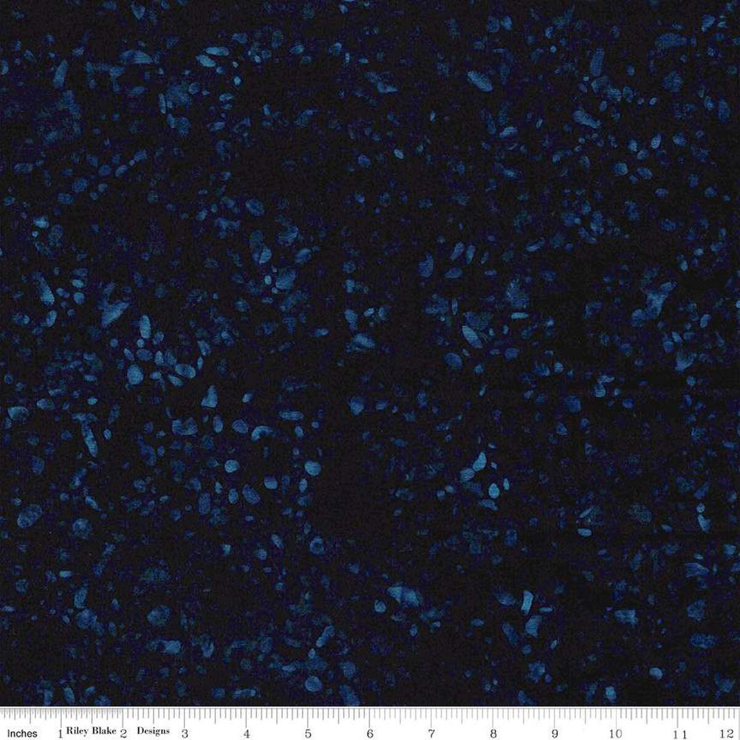 Elementals - Terrazzo, Midnight - BT21800-299 - Expressions Batiks