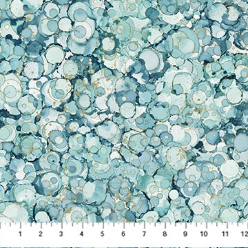 Midas Touch - Bubble Texture, Blue - DM26834-42