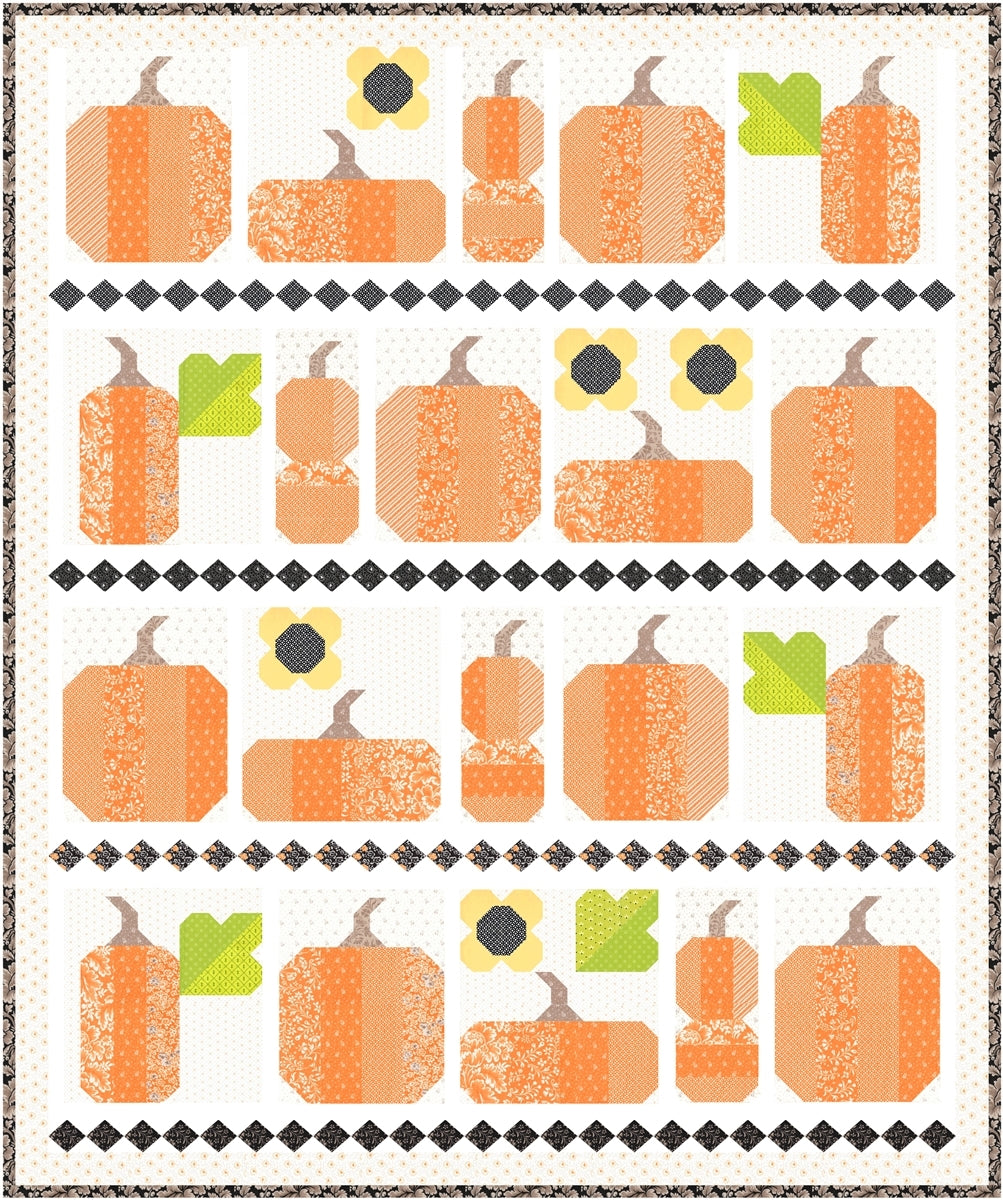 Kit 1170 - Fairytale Pumpkins Quilt – Mended Hearts Quilting