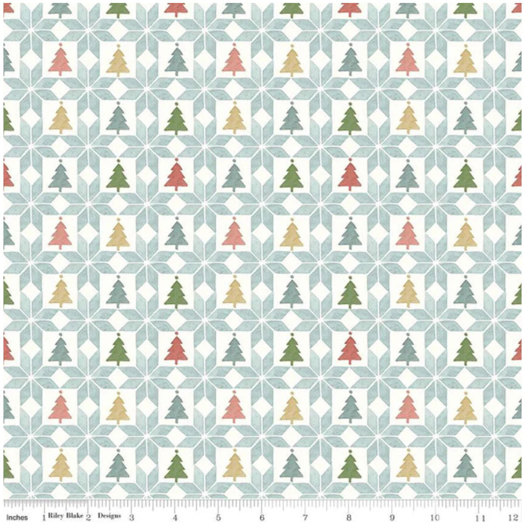 Magical Winterland - Patchwork, Multi - C14946-MULTI