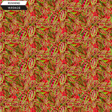 French Revolution - Feuilles, Scarlet - 40126-24