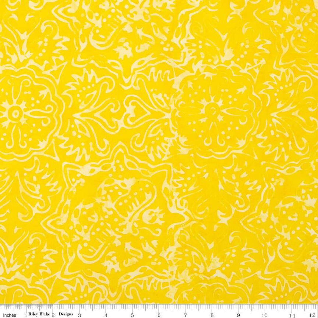 Elementals - Rainbow Brights, Canary - BT21700-252 - Expressions Batiks