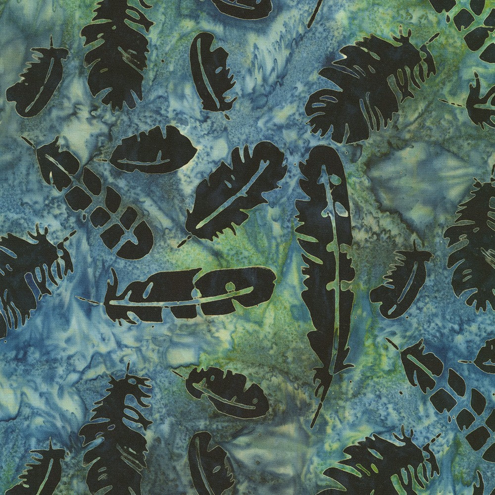 Midnight Owls - Storm - SRK-22843-300 - Artisan Batiks