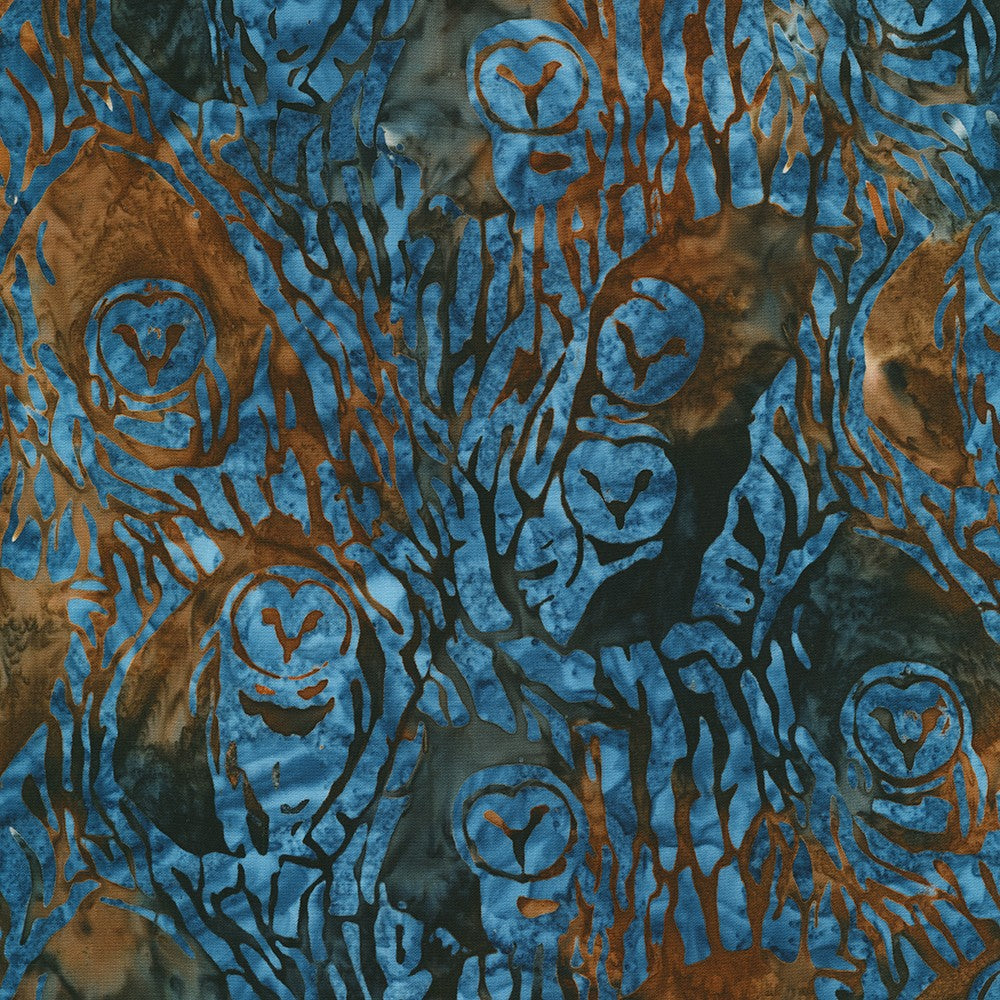 Midnight Owls - Nature - SRK-22842-268 - Artisan Batiks