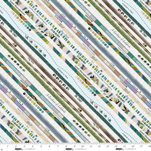 Neighborhood Association - Selvedge Stripe, Multi - 8428-63