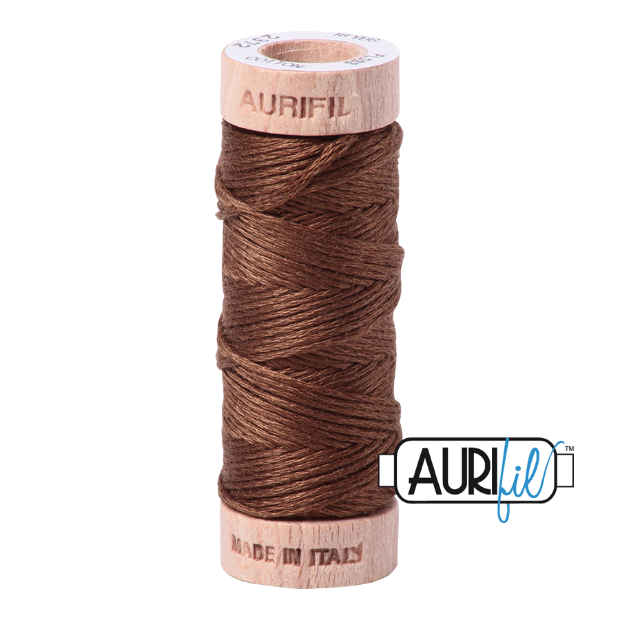 #2372 Dark Antique Gold Aurifil Cotton Thread