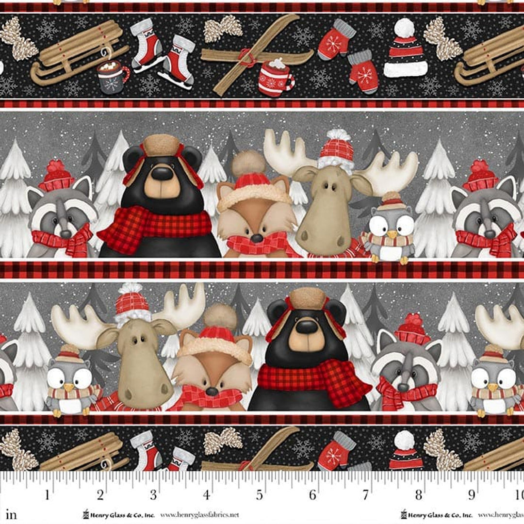 Pinecone Ridge Lodge - Novelty Animal Stripe, Multi - 2130-89