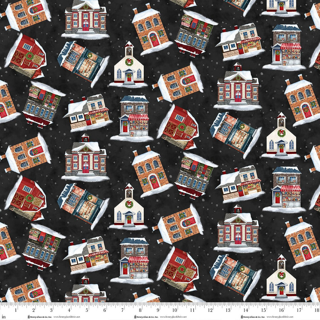 Hollyville Manor - Village Toss, Black - 3520-99
