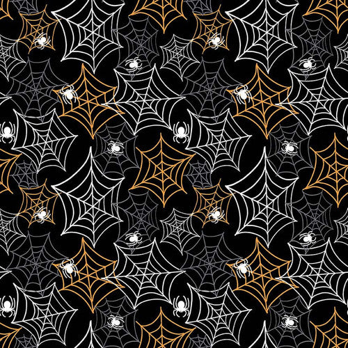 Nights of Olde Salem - Glow - Glow Spiderweb - Black 801G-99