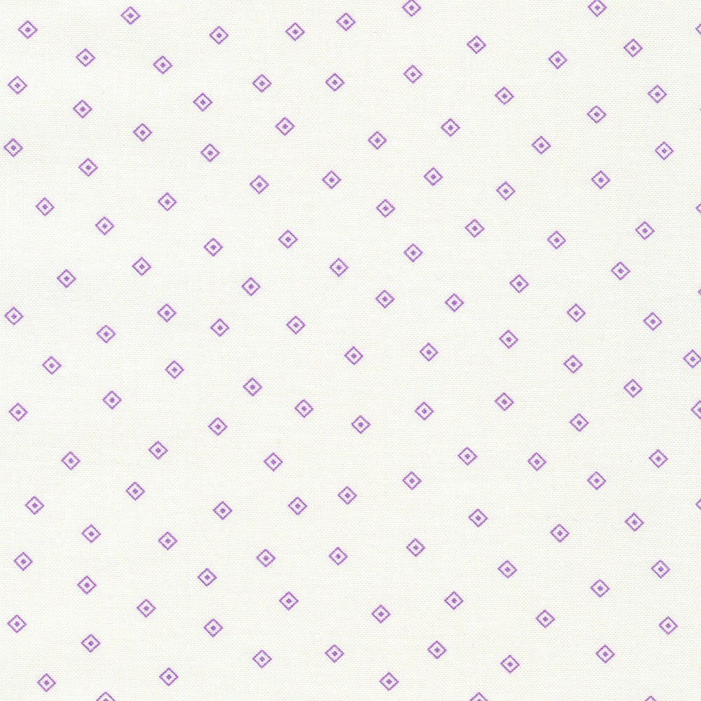 Flowerhouse - Hints of Prints Diamonds, Purple - 21900-6