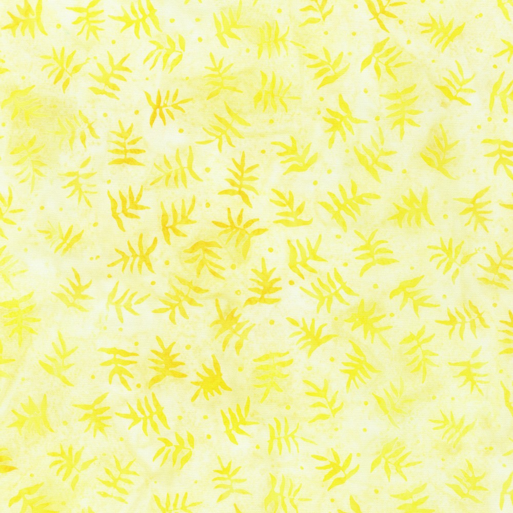 Petite Pastels - Fern, Yellow - AMD-22205-5 - Artisan Batiks