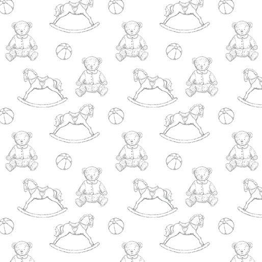 Simply Blessed - Simply Loved Toys, White/Grey - 16061-90