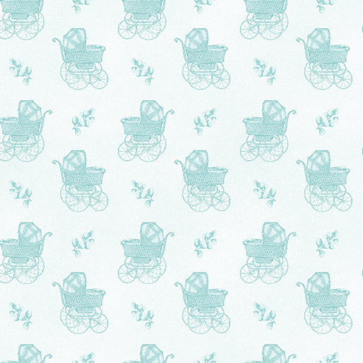 Simply Blessed - Sweet Carriage, Light Turquoise - 16062-04