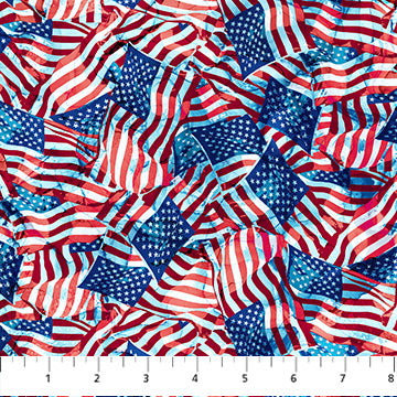 Patriot - Navy Multi, Flags - DP25538-48