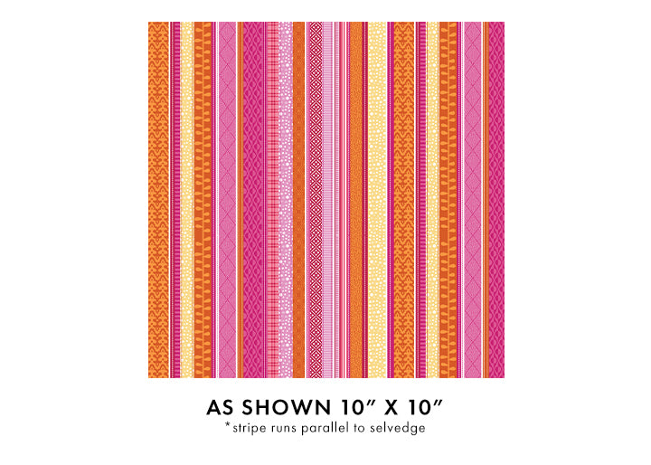 Serendipity - Serendipity Stripe, Pink - 16120-21