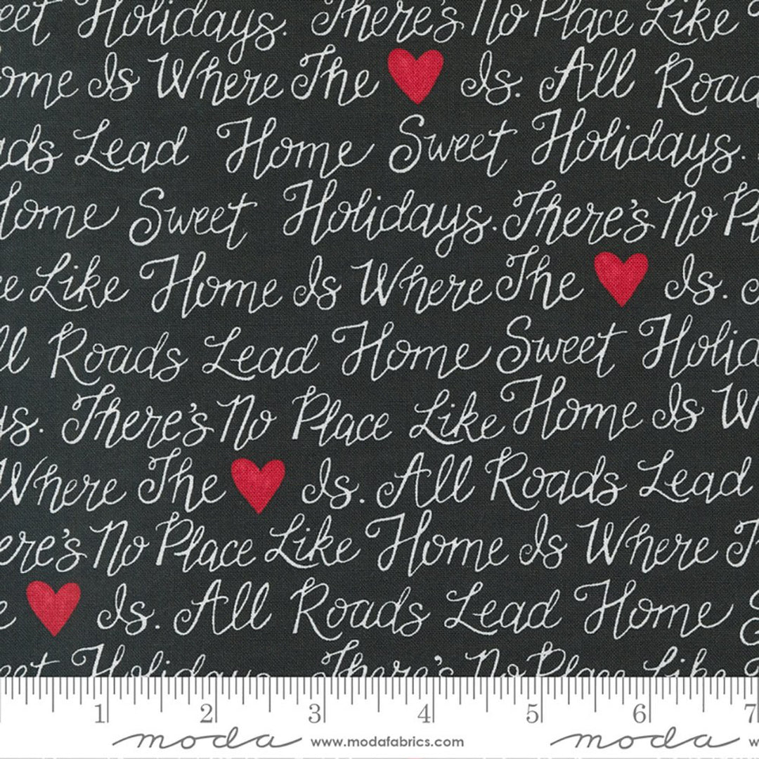 Holidays at Home - Charcoal Black - 56072-23