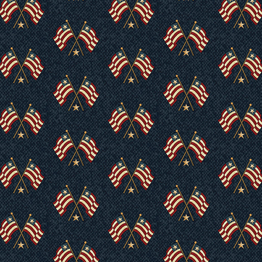 American Spirit - Flags, Navy - 16107-57