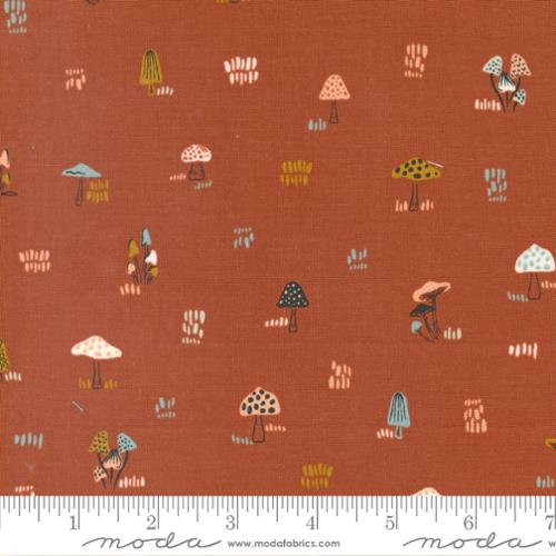 Woodland Wildflowers - Micro Mushrooms, Rust - 45585 24