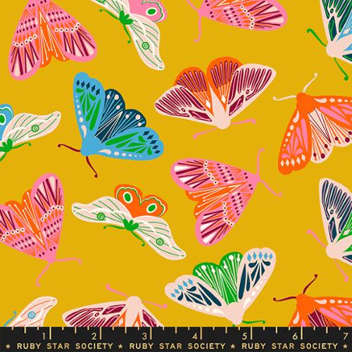 Flowerland - Fluttering, Goldenrod - RS0068-12