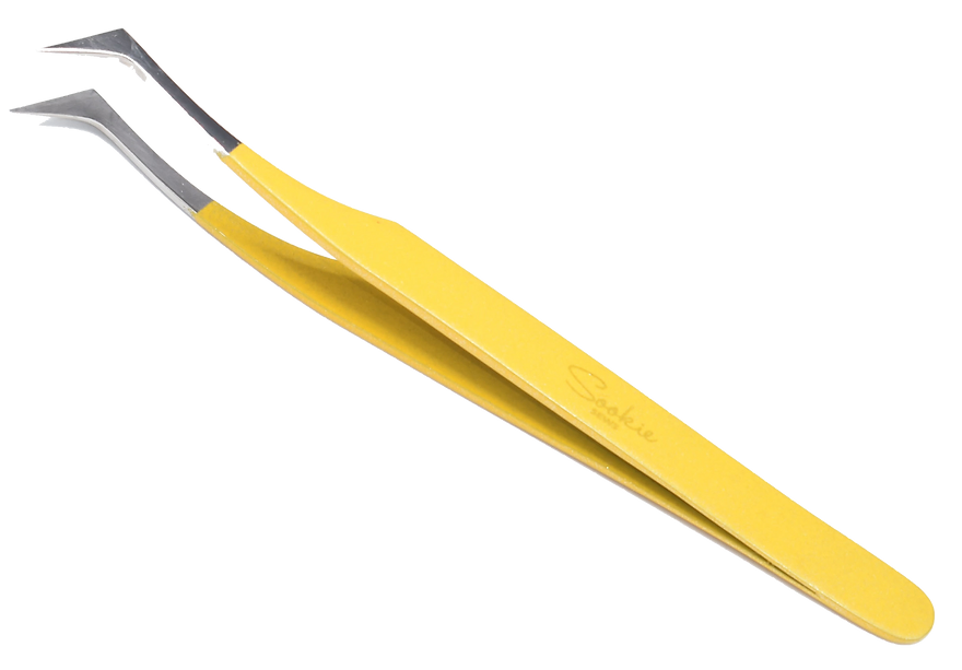 Sookie Sews Angled Precision Tweezers - 4 1/2"