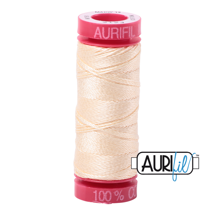#2123 Butter Aurifil Cotton Thread