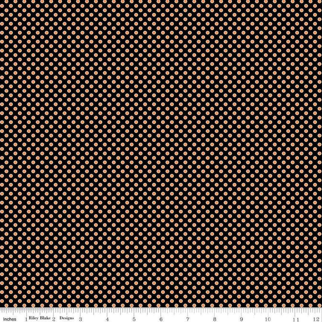 Fright Delight - Dots - Black C13234