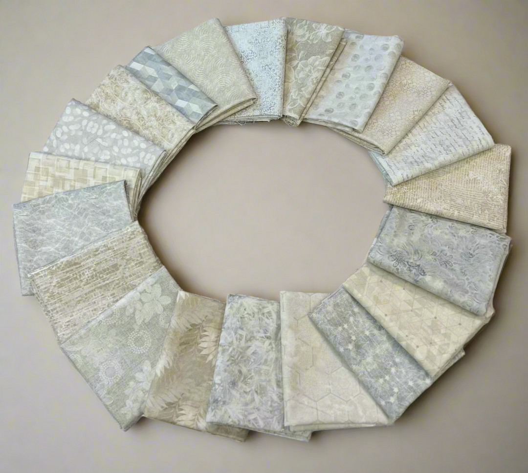 Purely Neutral - Fat Quarter Bundle - Set of 20